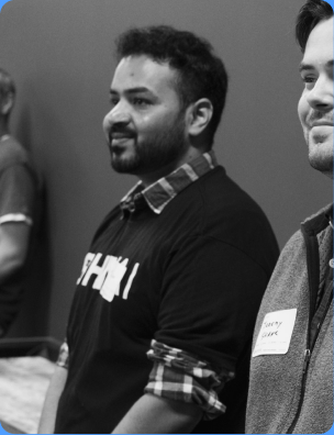 Birmingham AI volunteers at an event 2